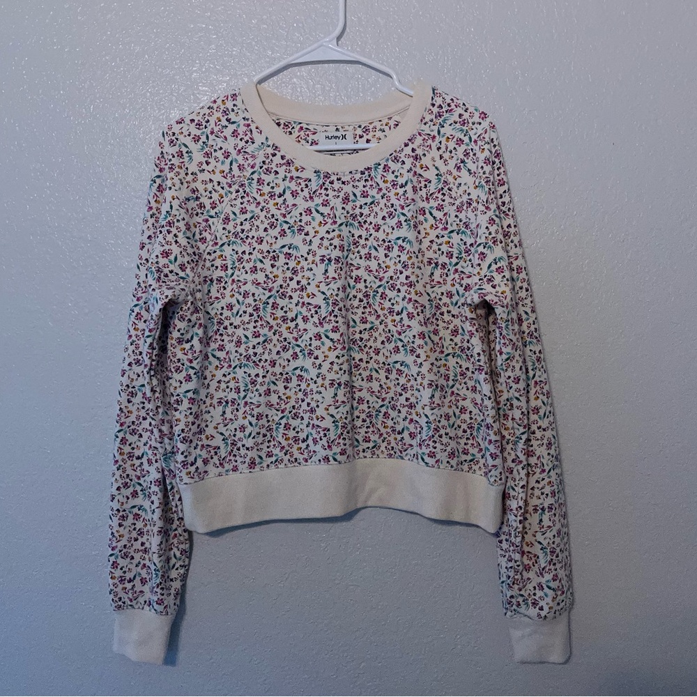 Hurley Multicolor Floral Sweatshirt